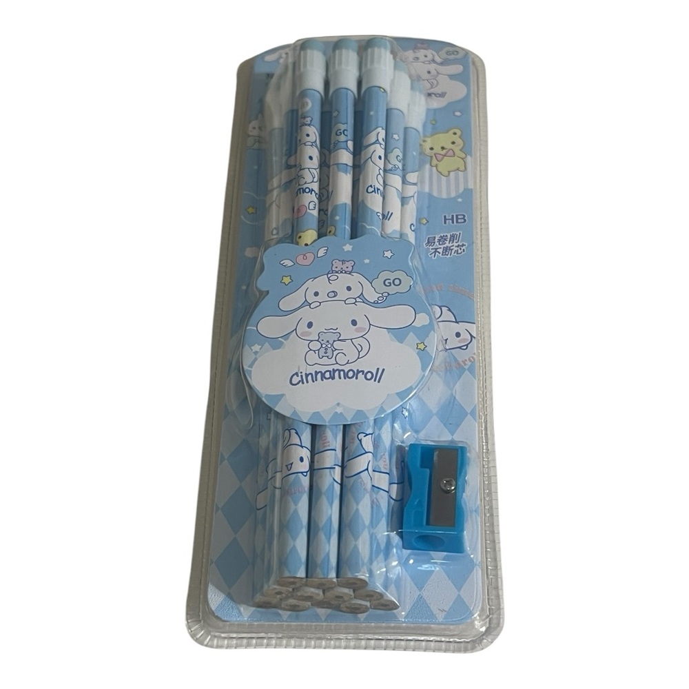 🛍️3/$20🛍️ Blue and White Pencil Case for Office Organization - 12PCS